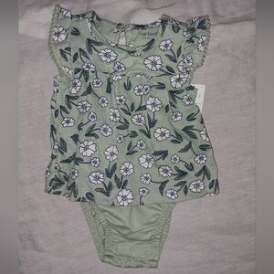 NWT Carter's infant floral outfit 1 piece